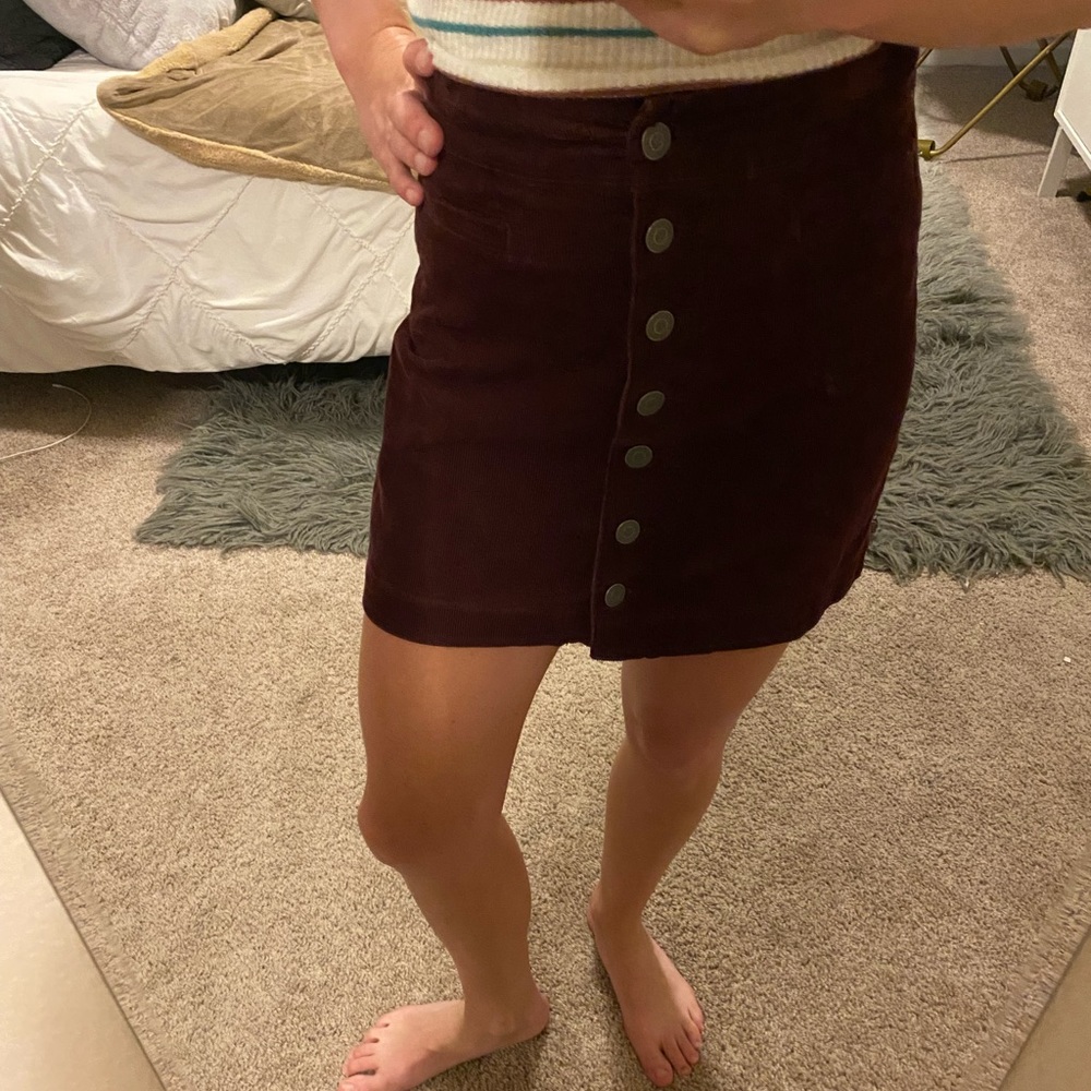 Wilfred free corduroy skirt size 0